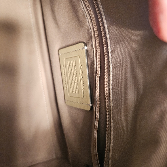 Coach Cream Floral and Ladybug Satchel - Picture 3 of 4